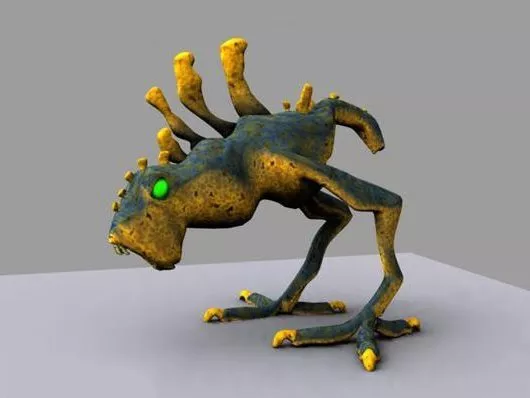 Cartoon Monster Character 3d model Cartoon Monster Character 3d model