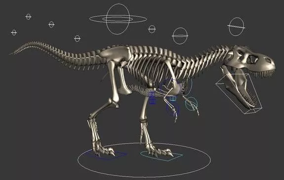 Tyrannosaurus Rex Skeleton 3d model Tyrannosaurus Rex Skeleton 3d model