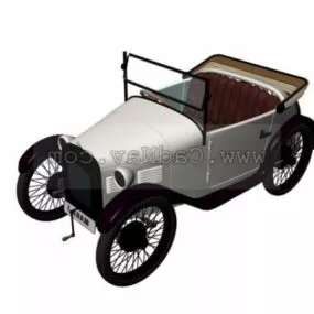 1928 Bmw Dixi Car 3d model