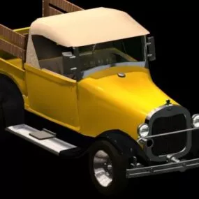 1929 Ford Pickup 3d model