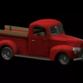 1939 Ford V-8 Pick-up Truck 3d model
