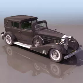 1940 Cadillac 90 Town Car 3d model
