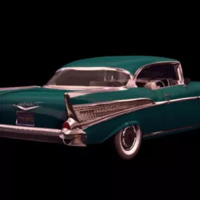 1957 Chevrolet 210 Sport Coupe 3d model