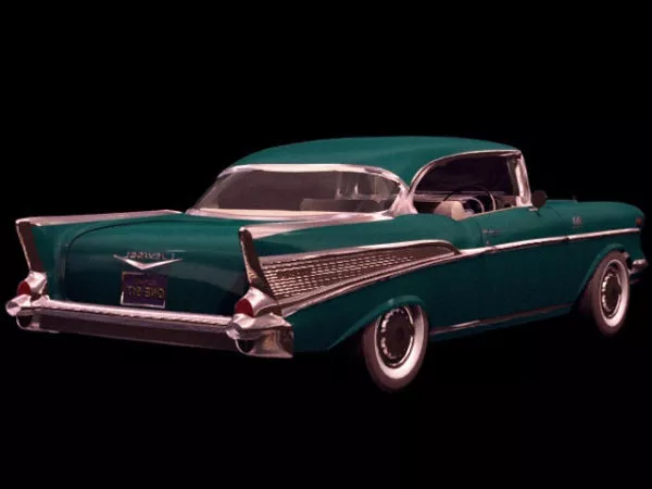 1957 Chevrolet 210 Sport Coupe 3d model 1957 Chevrolet 210 Sport Coupe 3d model