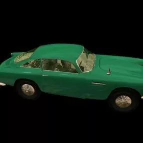 1958 Aston Martin Db Mark Iii Sports Car 3d model