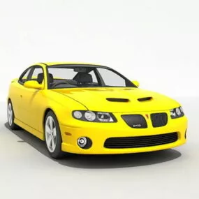 2005 Pontiac Gto 3d model