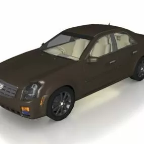 2007 Cadillac Cts Sedan 3d model