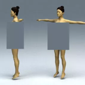 Woman Body 3d model
