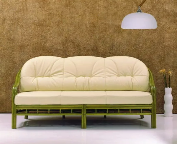 3 Seats Upholstered Settee Sofa 3d model 3 Seats Upholstered Settee Sofa 3d model