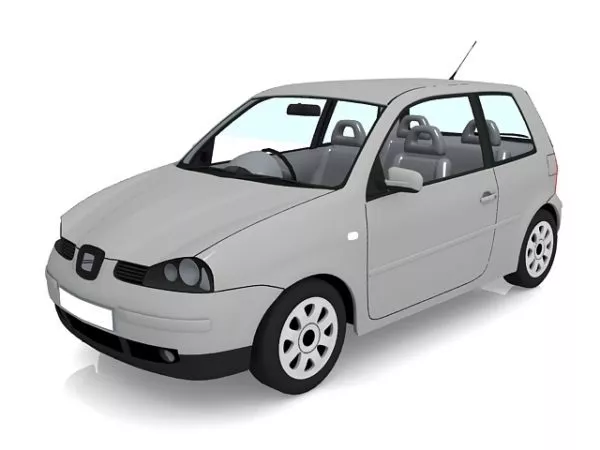 4 Seater Coupe 3d model 4 Seater Coupe 3d model