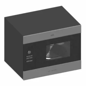 Aeg Microwave Oven 3d model