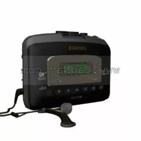 Aiwa Tx656 Cd Player 3d model