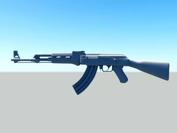 Ak-47 3d model Ak-47 3d model
