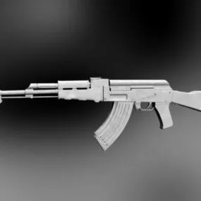 Ak-47 Assault Rifle 3d model