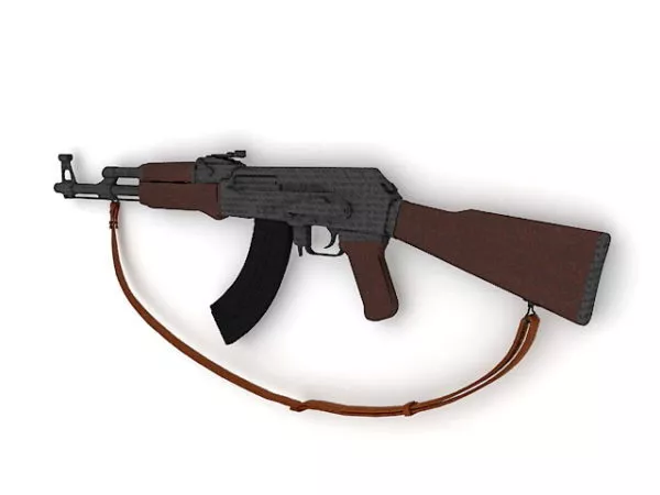 Bmg Rifle Gun 3d model