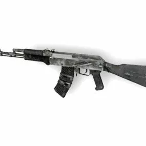 Ak-74m Assault Rifle 3d model