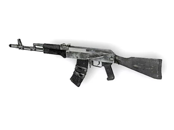 Ak-74m Assault Rifle 3d model Ak-74m Assault Rifle 3d model