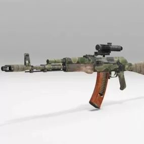 Ak Rifle 3d model