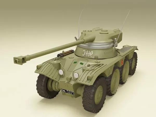 Amx-13 Light Tank 3d model Amx-13 Light Tank 3d model