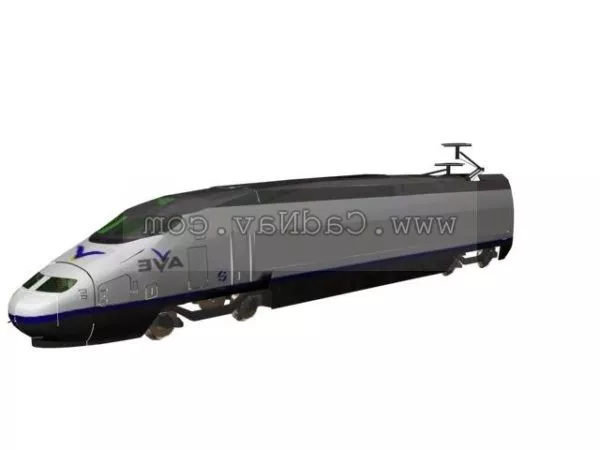 Ave High-speed Trains 3d model Ave High-speed Trains 3d model