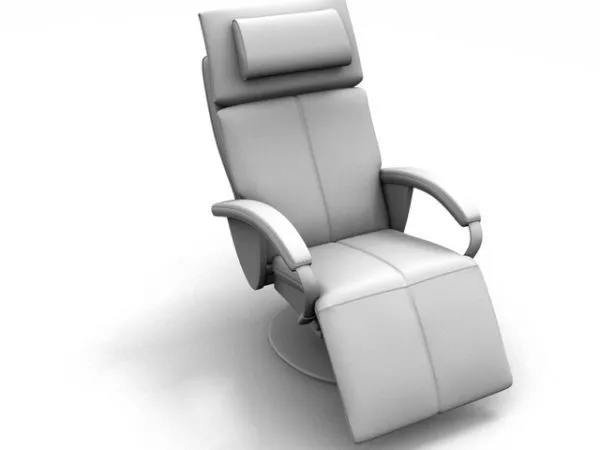 Adjustable Reclining Chair 3d model Adjustable Reclining Chair 3d model