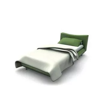 Adjustable Single Bed 3d model Adjustable Single Bed 3d model
