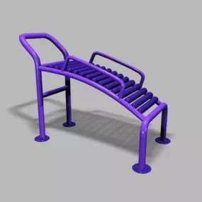 Adult Playground Equipment 3d model