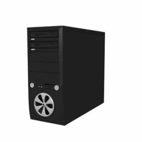 Advanced Pc Tower Case 3d model