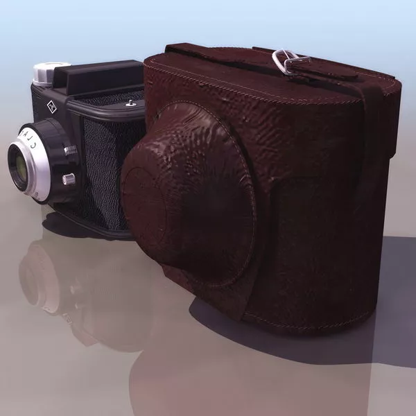 Agfa Clack Box Camera 3d model Agfa Clack Box Camera 3d model