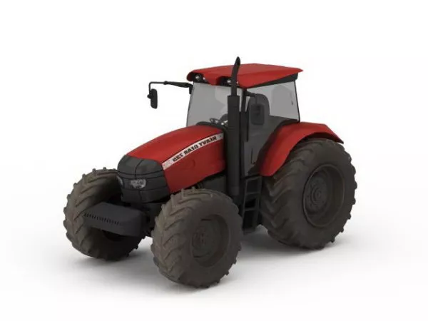 Classic Tractor 3d model