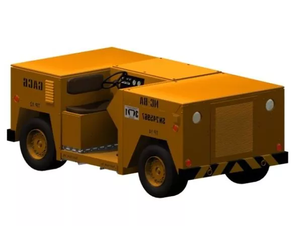 Backhoe Loader 3d model