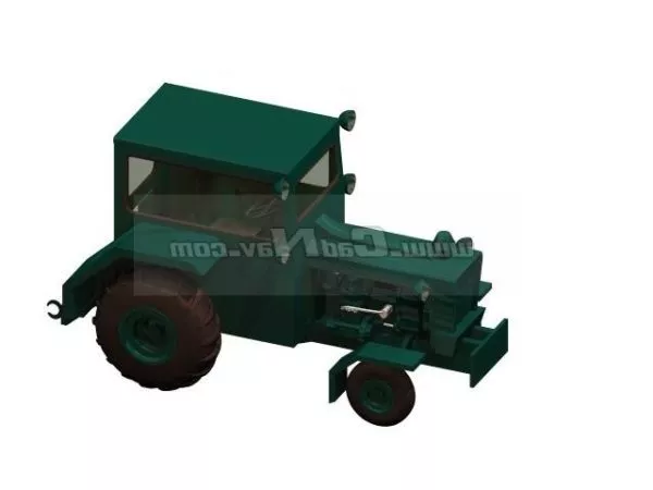 Modern Tow Tractor 3d model
