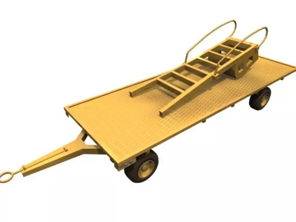 Vintage Cart Stagecoach 3d model