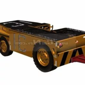 Airport Crash Fire Vehicle 3d model