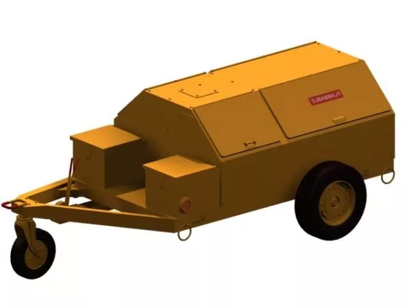 Wheels Shopping Cart 3d model