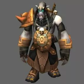 Akama – Wow Character 3d model
