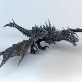 Alduin Dragon 3d model