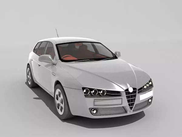 Alfa Romeo 159 3d model Alfa Romeo 159 3d model