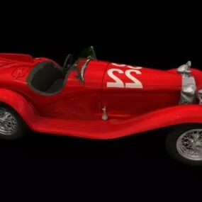 Alfa Romeo 6c 2300 Pescara 3d model