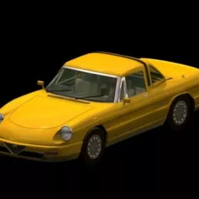 Alfa Romeo Spider 2-door Roadster 3d model