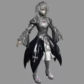 Alice In Nightmare 3d model