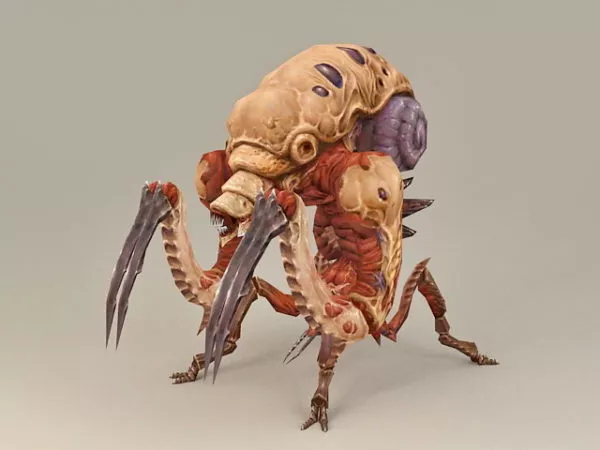 Monster Mutant Bug 3d model