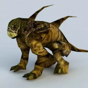 Alien Planet Creature 3d model