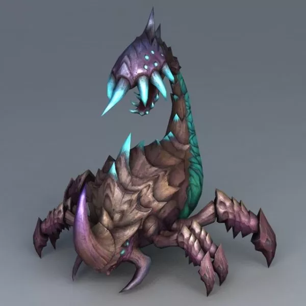 Alien Creature Animal 3d model