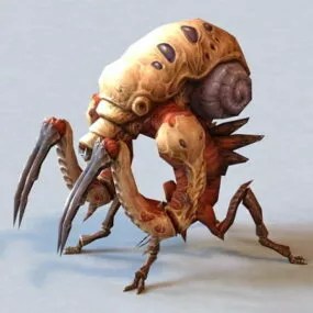 Alien Warrior Bug 3d model