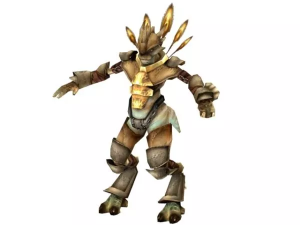 Alien Thing Character 3d model