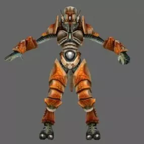 Alien Male Character 3d model