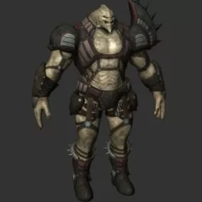 Alien Warrior 3d model