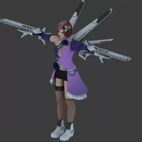 Alisa In Tekken Tag Tournament 3d model