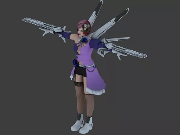 Alisa In Tekken Tag Tournament 3d model Alisa In Tekken Tag Tournament 3d model